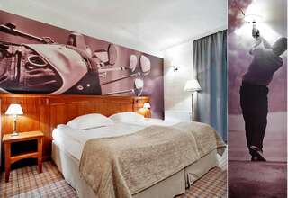 Отель Hotel Lipowy Most Супрасль Стандартный двухместный номер с 1 кроватью или 2 отдельными кроватями-3