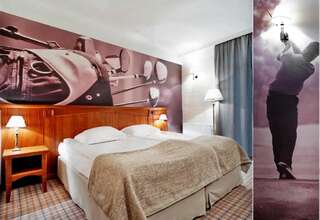Отель Hotel Lipowy Most Супрасль Стандартный двухместный номер с 1 кроватью или 2 отдельными кроватями-10